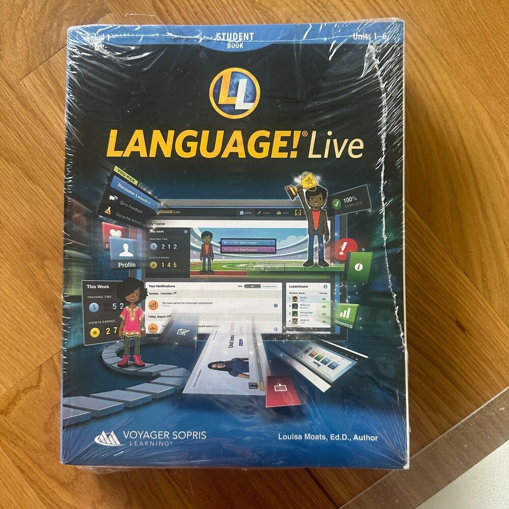 Language! Live - Level 1 Units 1-6 & 7-12 Student Books New